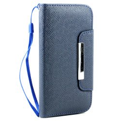 Samsung Galaxy S5 Active G870 Flip Leather Wallet Case (Black)